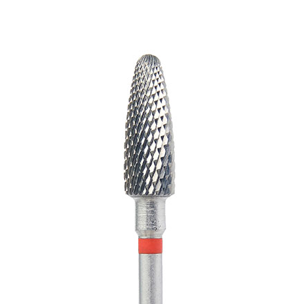 NAIL DRILL BIT FOR GEL AND GEL POLISH REMOVAL, RED KMIZ