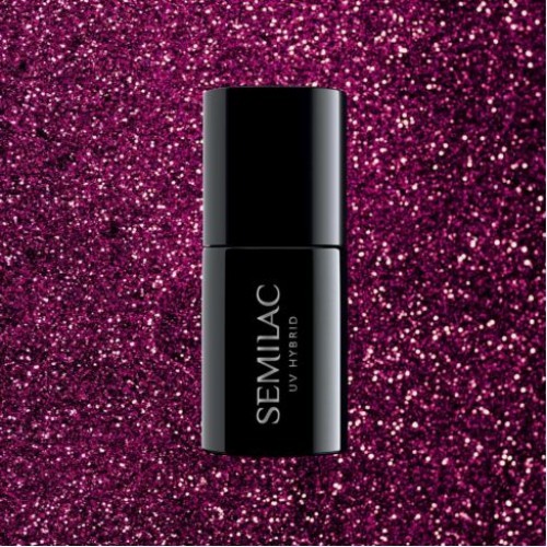 343 UV Hybrid Semilac Shimmer Violet 7ml