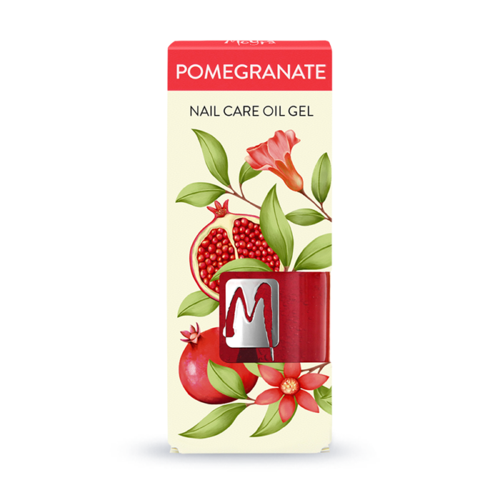 Moyra Nail Care Oil Gel Pomegranate 12ml