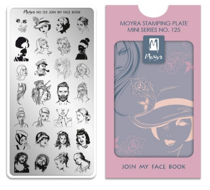Moyra Stamping Plate MINI 125 Join My Face Book