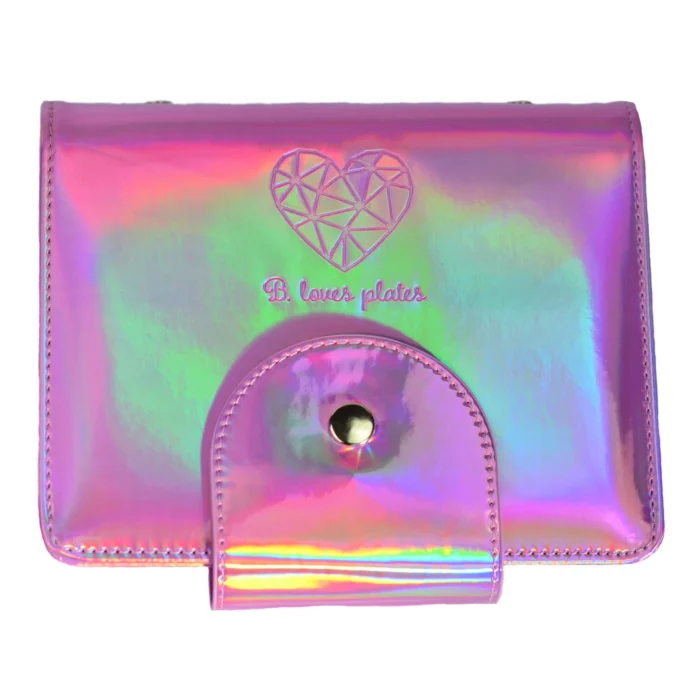 Stamping Plate Holder Rainbow Pink
