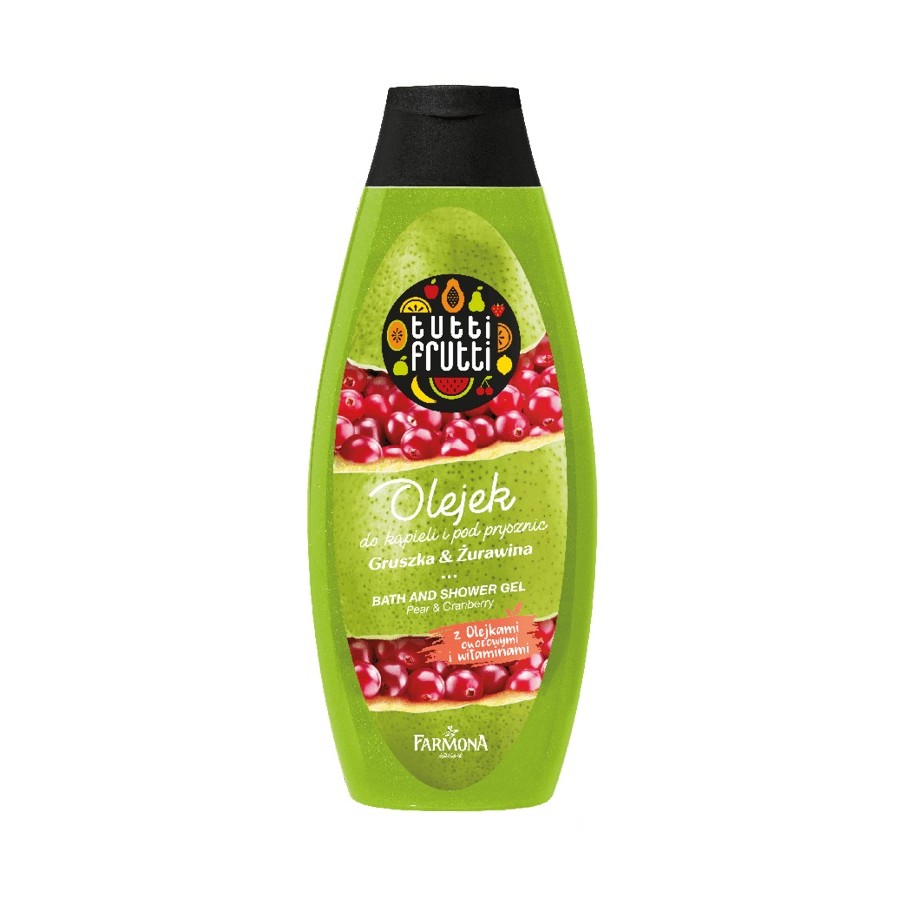TUTTI FRUTTI Pear & Cranberry bath and shower gel 425ml