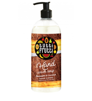 Tutti Frutti Hand Wash Soap Pineapple&Coconut 500ml