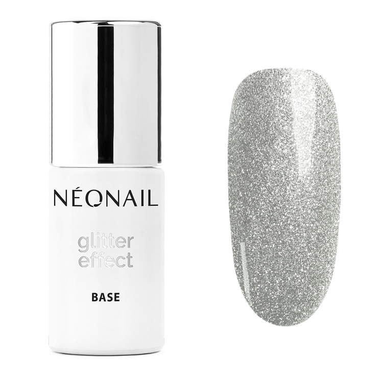 Glitter Effect Base Silver Shine 7,2 ml